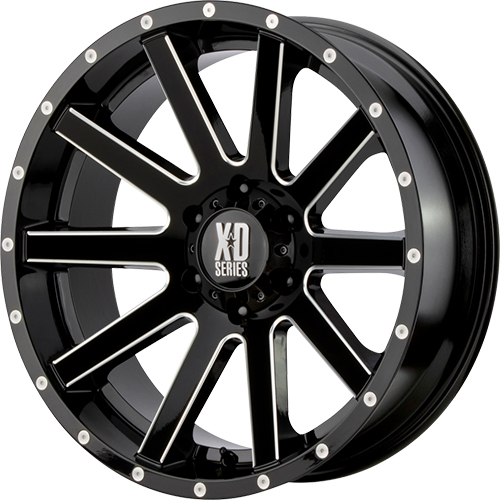 XD Series XD818 Heist Gloss Back - Part Number XD81829068318 XD Series XD818 Heist Gloss Back Photo