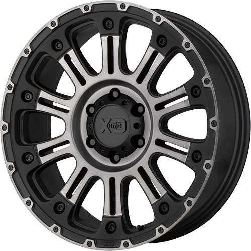 XD Series XD829 Hoss 2 Black Machined Gray - Part Number XD82920480476N XD Series XD829 Hoss 2 Black Machined Gray Photo