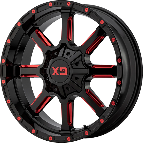 XD Series XD838 Mammoth Black W/ Red Accents - Part Number XD83829087918 XD Series XD838 Mammoth Black W/ Red Accents Photo