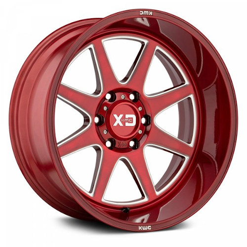 XD Series XD844 Pike Brushed Red W/ Milled Acc - Part Number XD84422088918N XD Series XD844 Pike Brushed Red W/ Milled Acc Photo