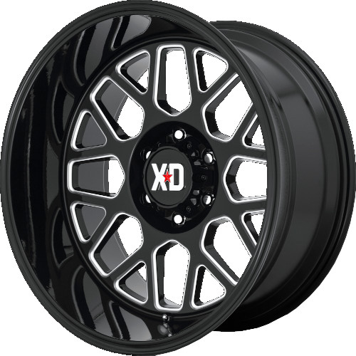 XD Series XD849 Grenade 2 Gloss Black Milled - Part Number XD84989058318 XD Series XD849 Grenade 2 Gloss Black Milled Photo