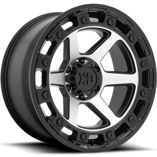 XD Series XD862 Raid Satin Black Machined - Part Number XD86221068518N XD Series XD862 Raid Satin Black Machined Photo