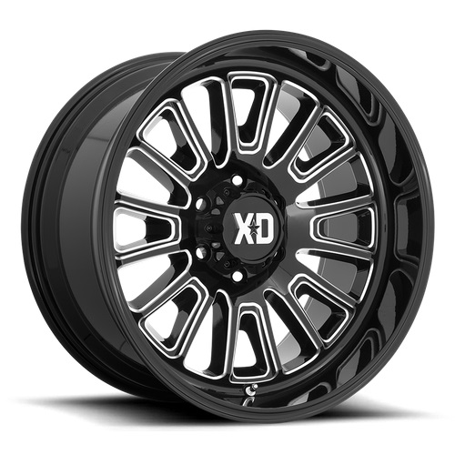 XD Series XD864 Gloss Black Milled - Part Number XD86424280344N XD Series XD864 Gloss Black Milled Photo