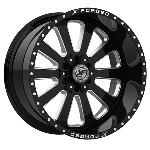 XF Flow XFX-302 Black Milled - Part Number XFX-N-302209081651170+0BMW XF Flow XFX-302 Black Milled Photo