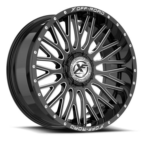 XF Offroad Xf-241 Gloss Black & Milled