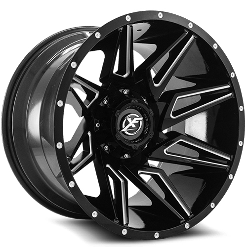 XF Offroad XF-218 Gloss Black Machined