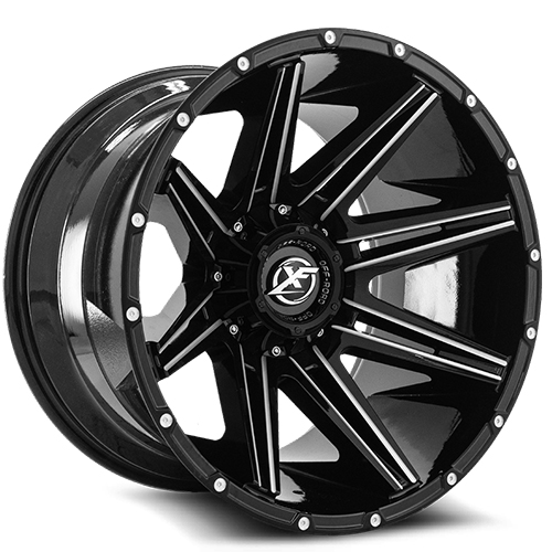 XF Offroad XF-220 Gloss Black Milled