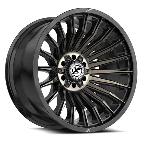 XF Offroad XF-231 Satin Black Machined W/ Double Dark Bronze Tint - Part Number XF-23117905712SBMZDT XF Offroad XF-231 Satin Black Machined W/ Double Dark Bronze Tint Photo