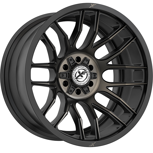 XF Offroad XF-232 Satin Black Machined W/ Double Dark Bronze Tint - Part Number XF-232209061351397+0SBMBRDDT XF Offroad XF-232 Satin Black Machined W/ Double Dark Bronze Tint Photo