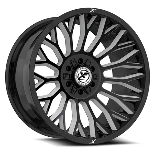 XF Offroad XF-237 Gloss Black Milled - Part Number XF-237201051271397-24GBML XF Offroad XF-237 Gloss Black Milled Photo