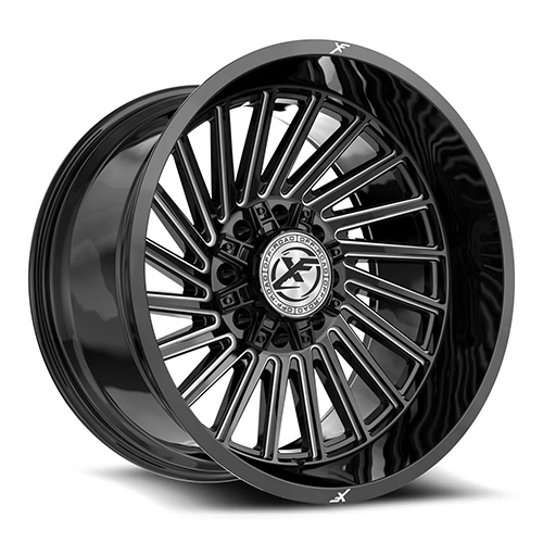 XF Offroad XF-239 Gloss Black Milled - Part Number XF-239201051271397-24GBML XF Offroad XF-239 Gloss Black Milled Photo