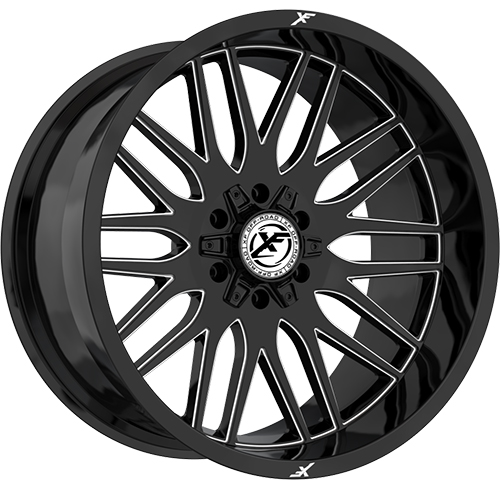 XF Offroad XF-240 Gloss Black Milled Photo