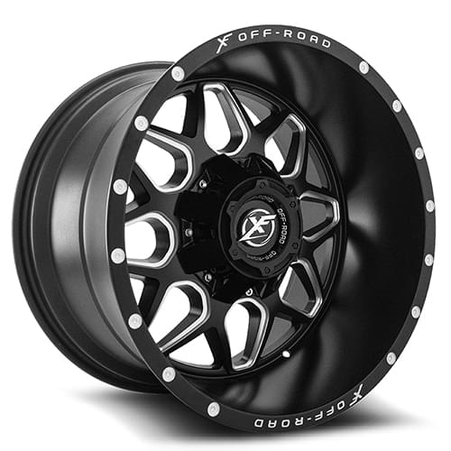 XF Offroad XF-202 Matte Black Milled Window - Part Number XF-202201051397150-12MBM XF Offroad XF-202 Matte Black Milled Window Photo