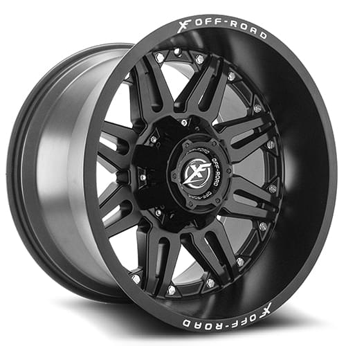 XF Offroad XF-204 Matte Black - Part Number XF-20418981651170+12MB XF Offroad XF-204 Matte Black Photo