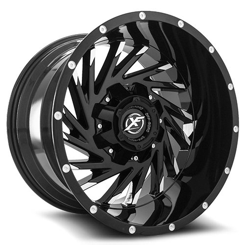 XF Offroad XF-209 Black Machined - Part Number XF-209221051397150+25BM XF Offroad XF-209 Black Machined Photo