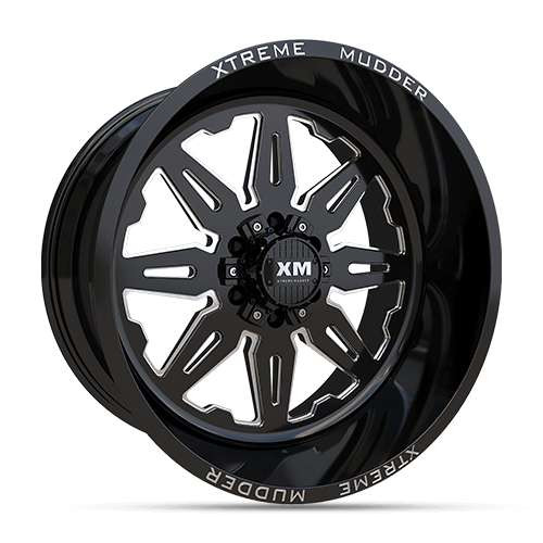 Xm Offroad Xm-350 Gloss Black Milled