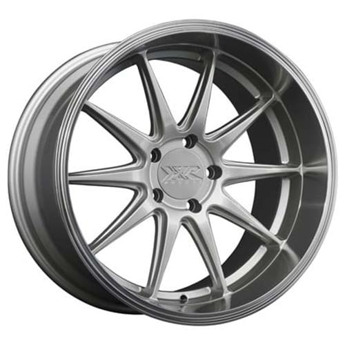 XXR 527D Silver W/ Machined Lip - Part Number 527D806631 XXR 527D Silver W/ Machined Lip Photo