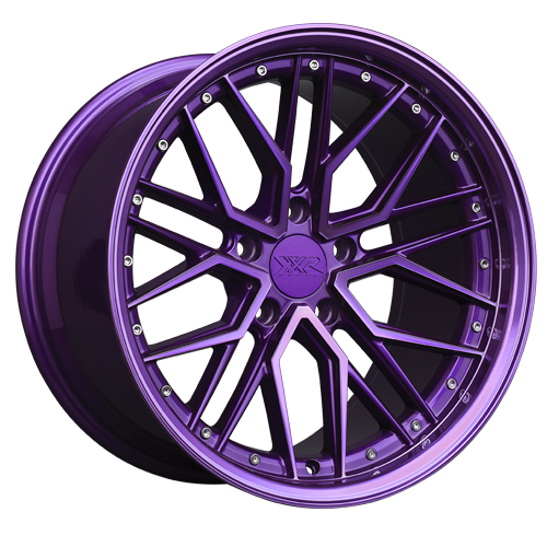 XXR 571 Diamond Cut Purple Photo