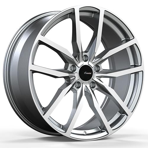 Advanti Racing Rasato 90 Matte Gunmetal W Machined Face - Part Number 90MG-RA7S51435G Advanti Racing Rasato 90 Matte Gunmetal W Machined Face Photo