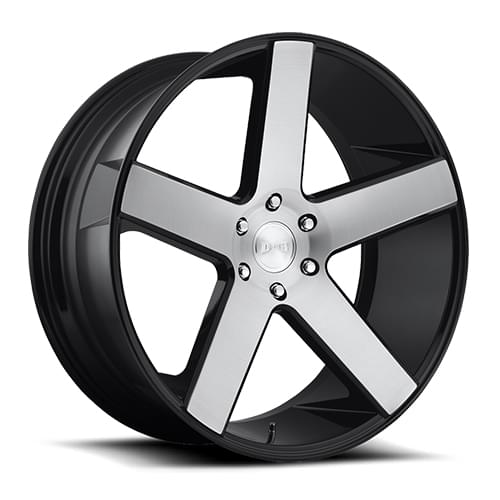 Dub Baller S217 Gloss Black W/ Brushed Face - Part Number S217240084+19 Dub Baller S217 Gloss Black W/ Brushed Face Photo