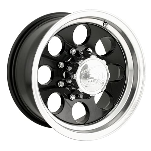 Ion Alloy 171 Black W/ Machined Lip - Part Number 171-7935B Ion Alloy 171 Black W/ Machined Lip Photo