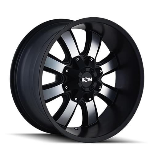 Ion Alloy 189 Satin Black W/ Machined Face - Part Number 189-7956B Ion Alloy 189 Satin Black W/ Machined Face Photo
