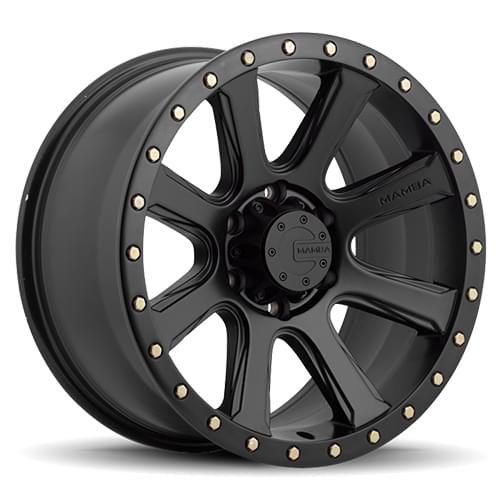 Mamba M16 588 Matte Black W/ Cadmium Bolts - Part Number 588B-M16898312B Mamba M16 588 Matte Black W/ Cadmium Bolts Photo