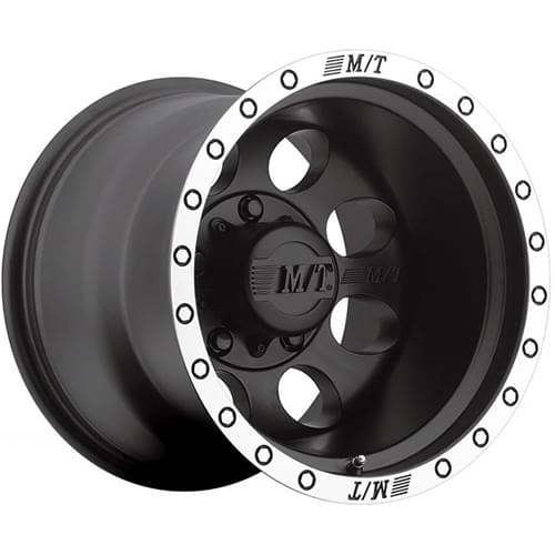 Mickey Thompson Classic Baja Lock Wide Black W/ Machined Lip Photo