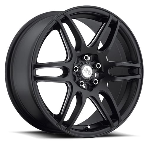 Niche NR6 M106 Black W/ Milled Spokes Photo