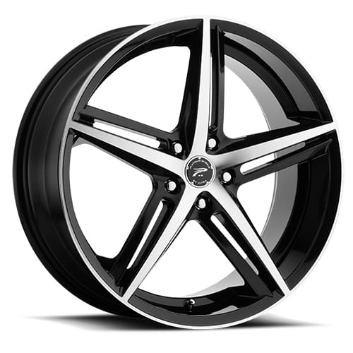 Platinum Smooth Trip 440 Gloss Black W/ Diamond Cut - Part Number 440-2812U+40 Platinum Smooth Trip 440 Gloss Black W/ Diamond Cut Photo