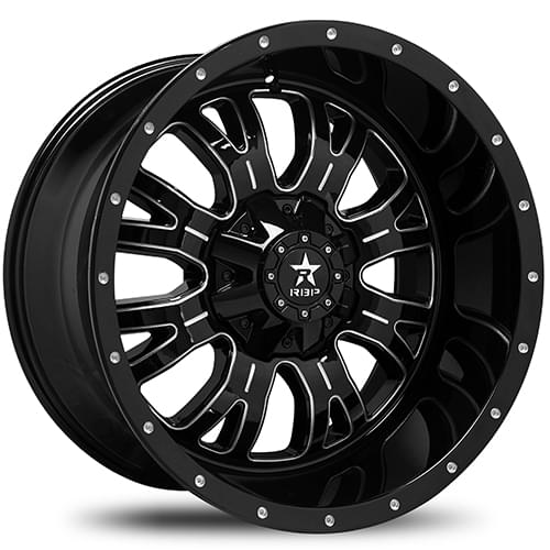 RBP 89R Assassin Gloss Black W/ Milled Spokes Photo