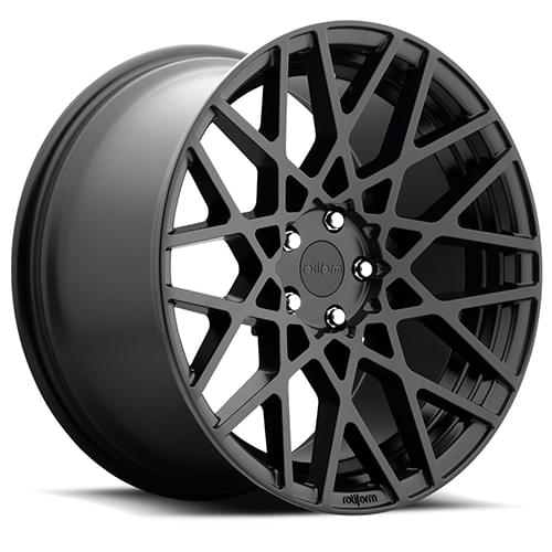 Rotiform BLQ R112 Matte Black - Part Number R1121985F8+35 Rotiform BLQ R112 Matte Black Photo