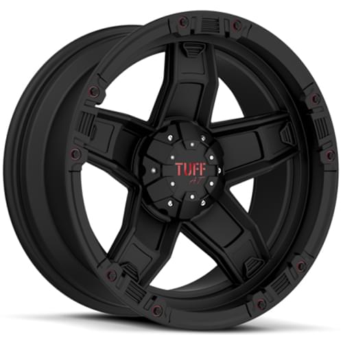 Tuff T10 Matte Black W/ Red Accents Photo