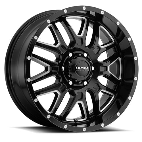 Ultra Hunter 203 Black Milled - Part Number 203-8981BM+12 Ultra Hunter 203 Black Milled Photo