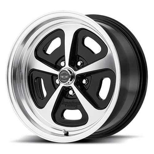 American Racing VN501 Gloss Black W/ Machined Face - Part Number VN50158034500 American Racing VN501 Gloss Black W/ Machined Face Photo