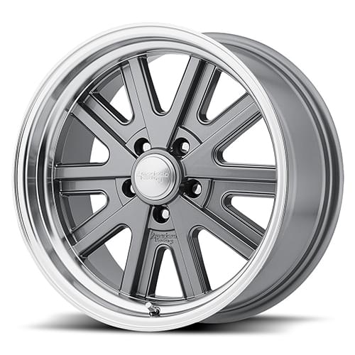American Racing VN527 Gray W/ Machined Lip - Part Number VN52779012412 American Racing VN527 Gray W/ Machined Lip Photo
