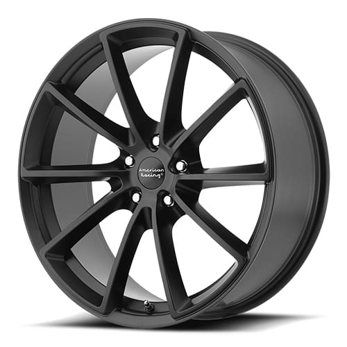 American Racing Fastback VN806 Satin Black - Part Number VN80629012740 American Racing Fastback VN806 Satin Black Photo